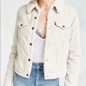 Levi’s Corduroy Sherpa Lined Trucker Jacket